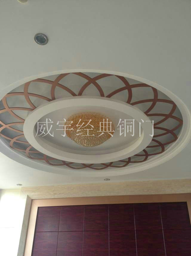 杭州农业银行铜装饰